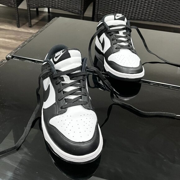 Nike men's Dunk Low Retro "White and Black" - Picture 1 of 4